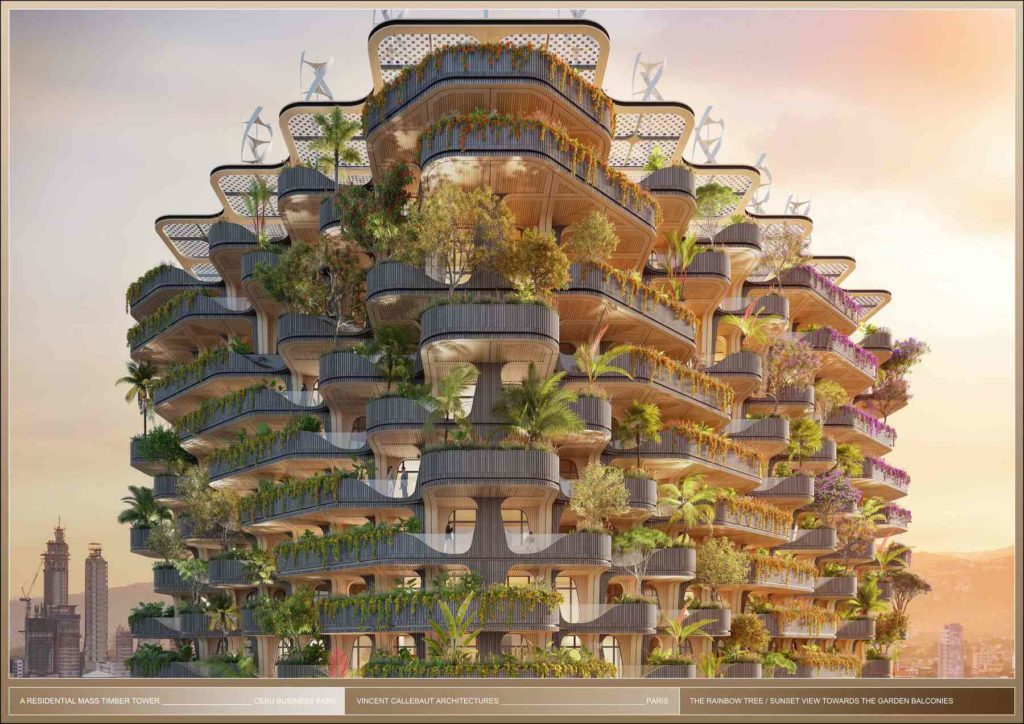 The Rainbow Tree, un proyecto futurista y ecológico - Woodna: Maderas Naturales